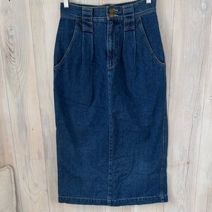 Vintage Denim Skirt Size S